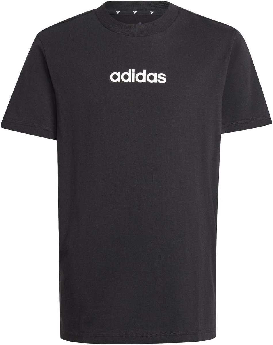 Adidas Sport J Lin Tee 160 T-Shirt Streetwear Kind Zwart