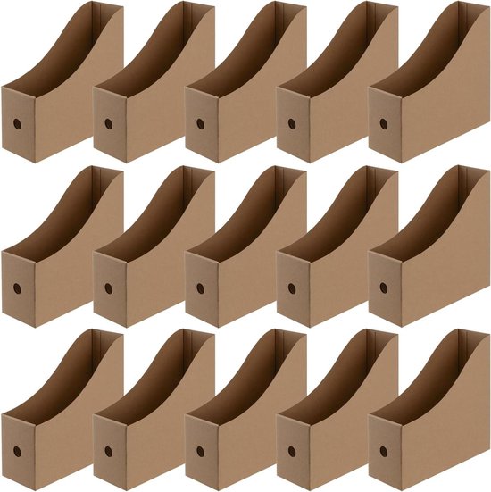 Tijdschriftenhouder stoer 1 - Houten bakken, schalen en planken - De Graef Colonial Warehouse