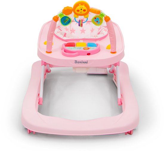 Baninni Loopstoel Totti 2-in-1 Roze van Baninni — afbeelding 3