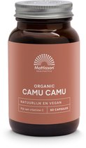 Mattisson - Biologische Camu Camu 500mg - Vitamine C & Beta Caroteen - Supplement - 60 capsules