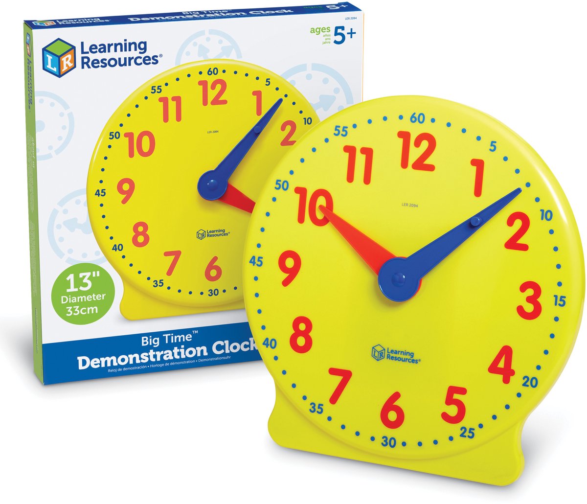 Learning Resources big time instructie-/demonstratieklok 12 uurs - 5+