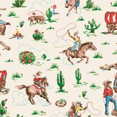 Cath Kidston Vliesbehang Cowgirls Multi