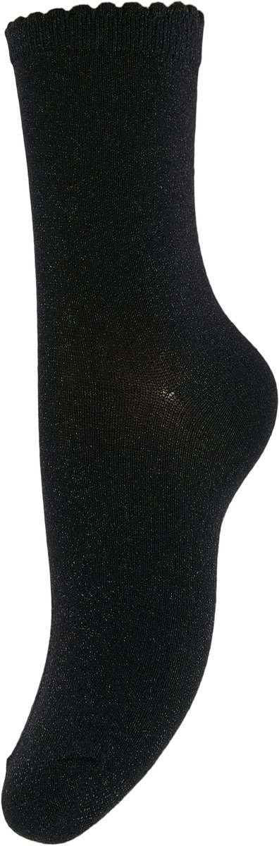Pieces dames sokken 1-pack - Glitter -onezise - DS17078534 - Zwart