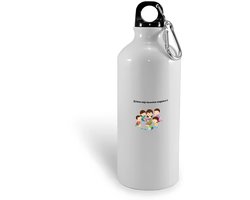 Hacebo® - jij bent mijn favoriete stagiaire waterfles - Stagiair - iemand die stage loopt - verjaardagscadeau - cadeau - kado - geschenk - gift - verjaardag - collega's - water fles - 400ML