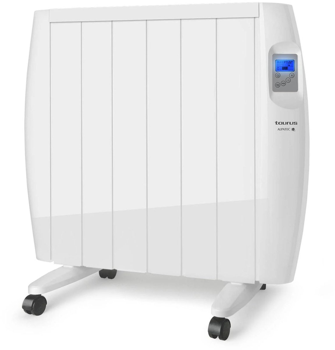 Bol.com droge traagheid elektrische radiator aangesloten 1200w wit - taurus alpatec - malbork connect 1200 aanbieding