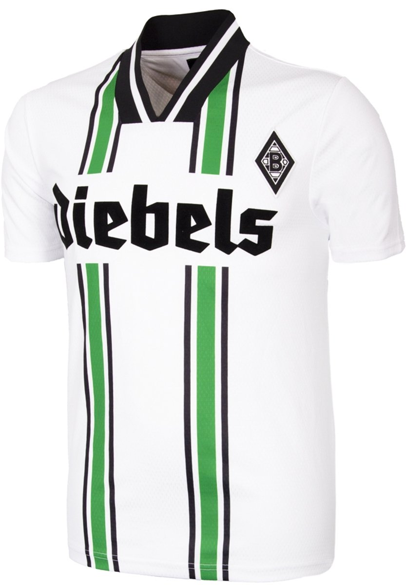 COPA - Borussia Monchengladbach 1996/97 - Retro Voetbalshirt - Heren - Wit - XXL