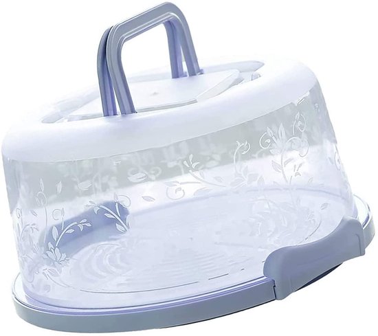 Container Taart TRANKIELO® – Ronde Cake Transport Box – Draagbare Taart Container ...