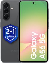 Samsung Galaxy A56 5G - 256GB - Awesome Graphite + 1 jaar extra garantie