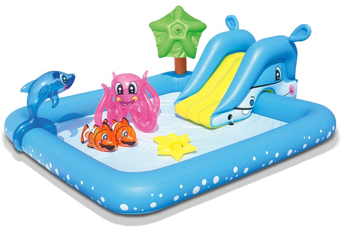 Intex Dinoland Play Center Kiddie Inflatable Swimming Pool is $19 off
