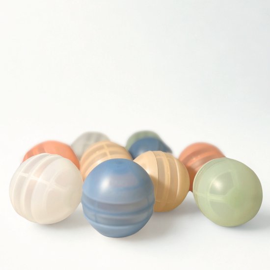 Bébé on the Move - Wonder Balloons - Ballons d'eau réutilisables (Set de 10) - Sans déchets - Sans aimants, sans petites pièces - Avec filet de rangement