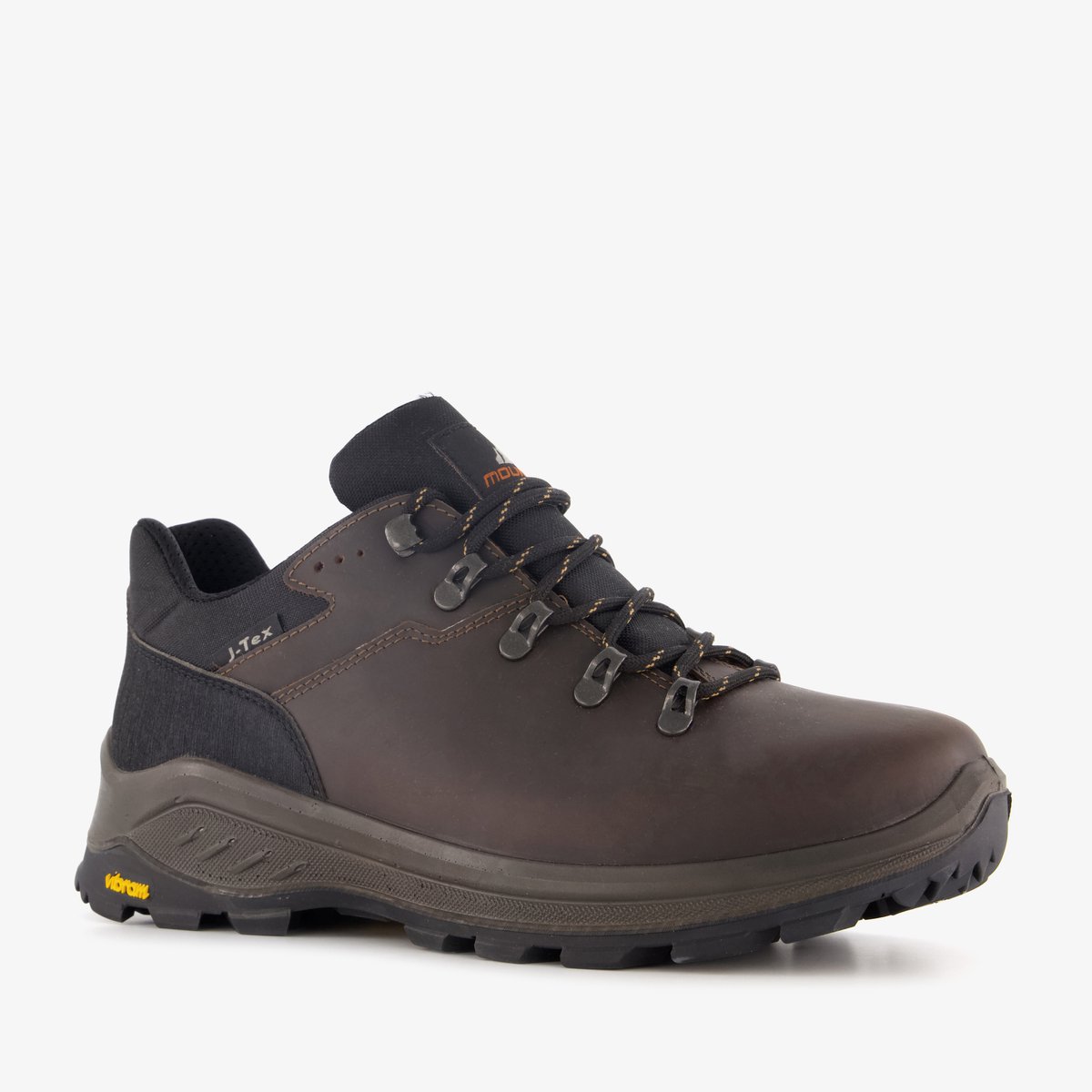 Mountain Peak heren cat. A wandelschoenen vibram zool Bruin
