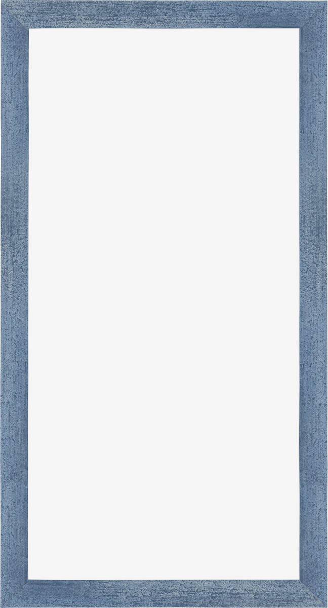 Dutch Frame Factory Fotolijst 40x80 cm - MDF - Helder Blauw Geveegd - Marseille