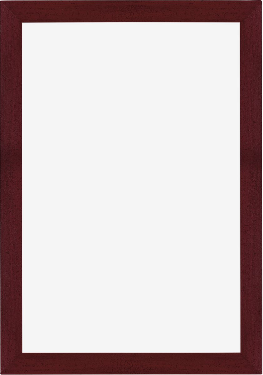 Dutch Frame Factory Fotolijst 62x93 cm - MDF - Wijnrood Geveegd - Marseille