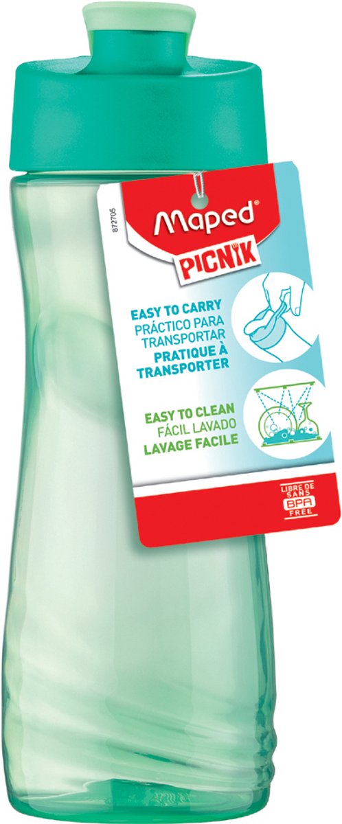 Maped picknickvleesfles Origins, groen, 0,5 liter.