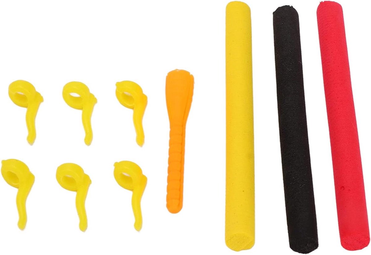 Inovra Plus - Zig Rig-schuimkit voor Karpervissen: Herbruikbare EVA-schuimstok met Hoes en Haakuitlijner voor Vijverrivier.
