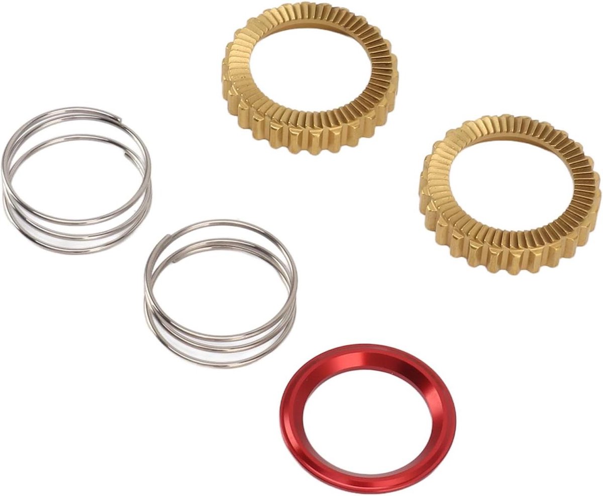 Allecto Plus - Fiets Hub Ratchet Kit van Metalen Aluminiumlegering | 60T Ster Ratchet Veren Onderhoud Vet Kit voor DT Fietsen