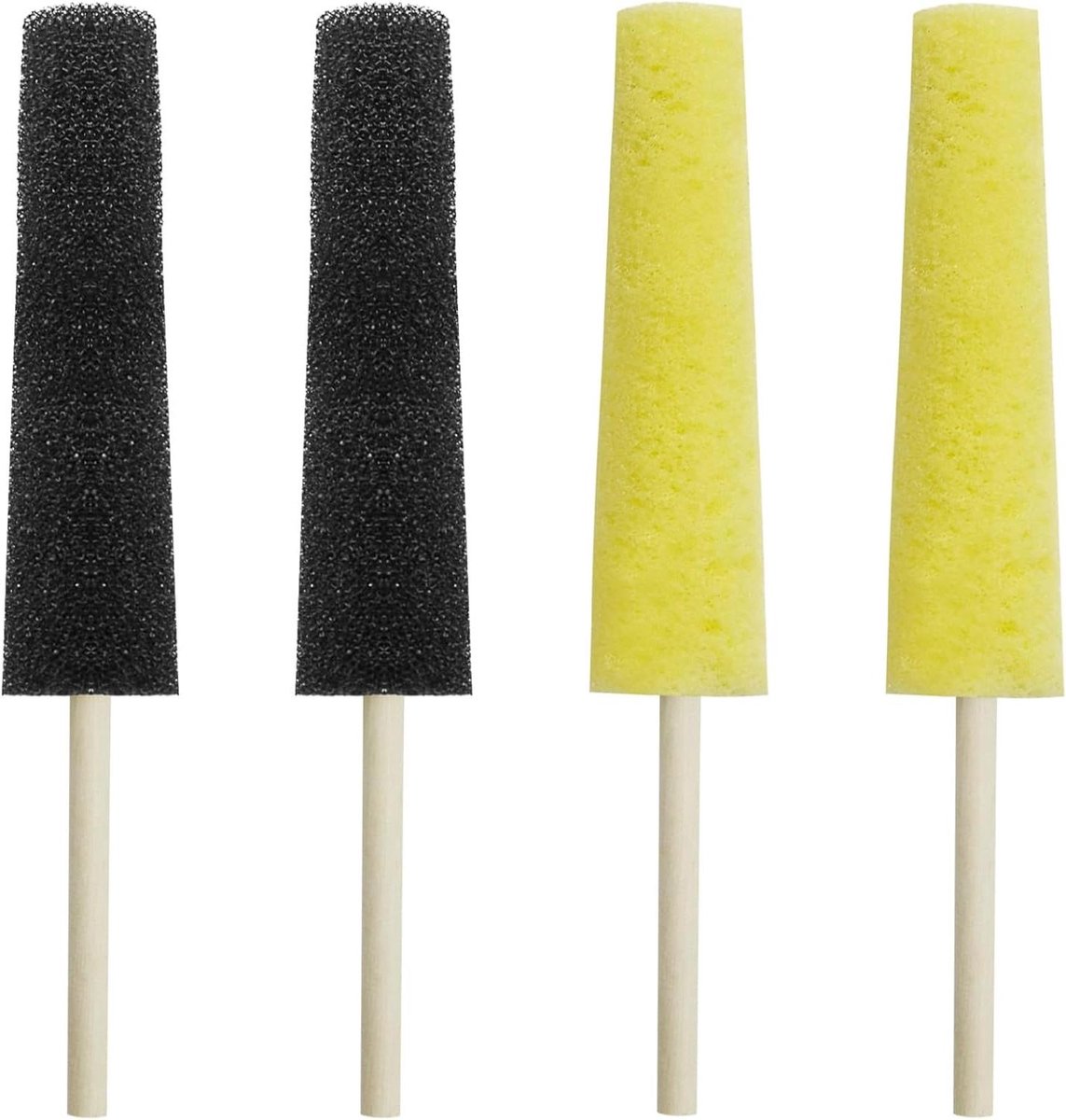 Inovra Plus - Keramische spongerollen voor keramiek bewerken en boetseren – Reparatieset voor keramiek – Kleihouder in twee kleuren – Keramiek accessoires voor kunstenaars.