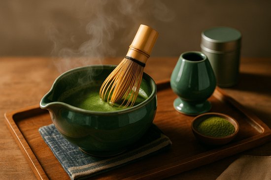 Matcha kommen | Chawan | Japanese theekom | Made in Japan