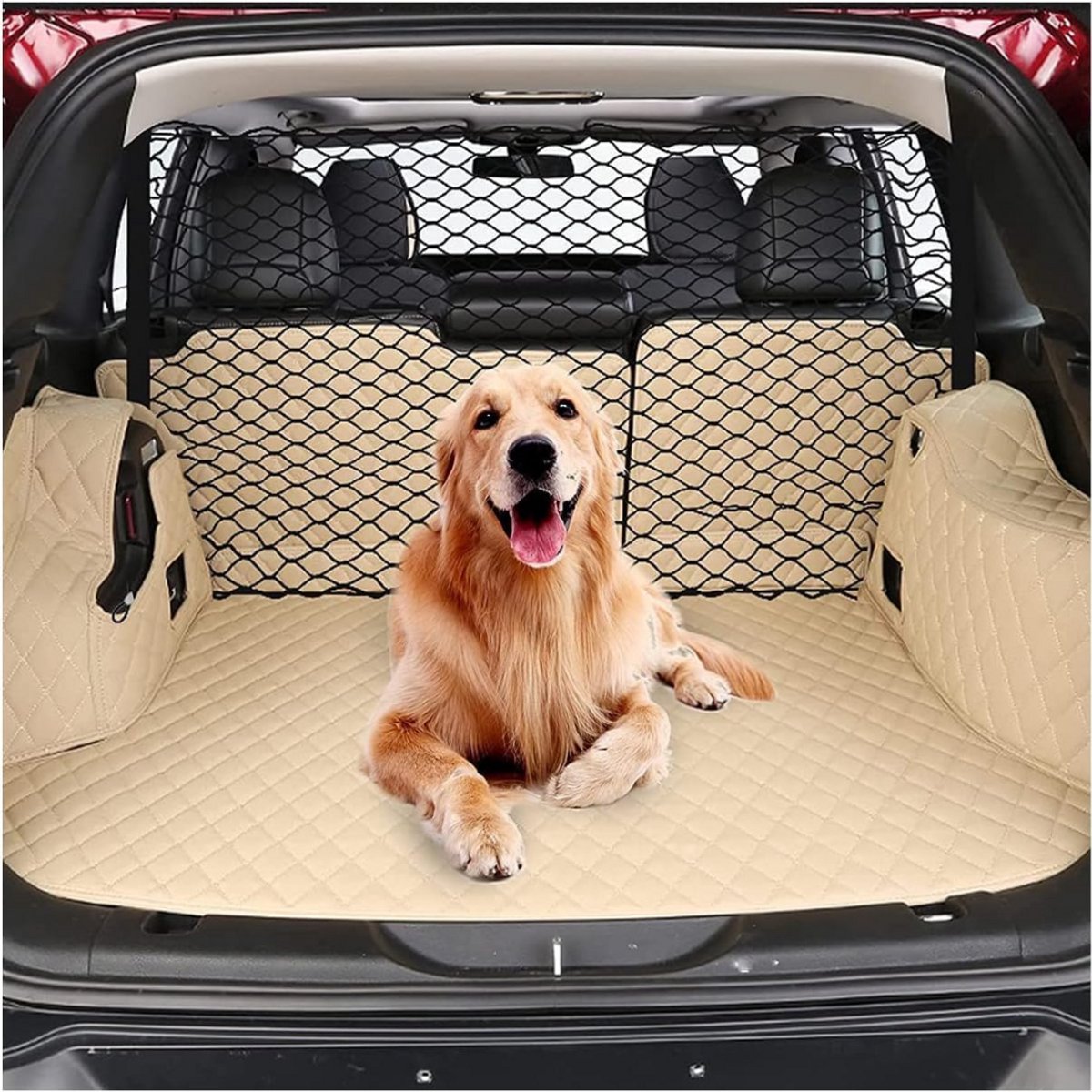 MKSS® Hondenrek Auto – Hondennet Universeel – Bagagerek