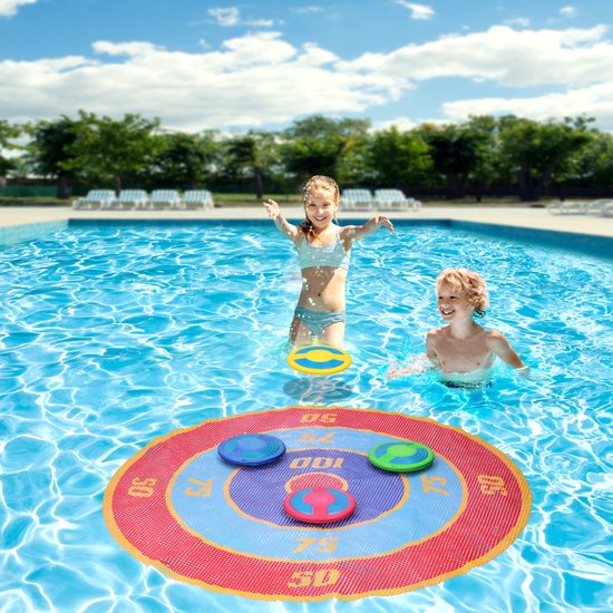 Waterzone - Jeu de cibles flottantes - Jeu de billard amusant - 1 set