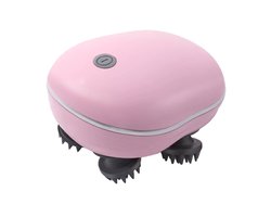 Draadloos Elektrisch Hoofdhuidmassageapparaat – 28 Zachte Siliconen Knoppen, 3 Intensiteitsstanden, Afneembare Massagekop, Waterdicht, Voor Haar & Lichaam