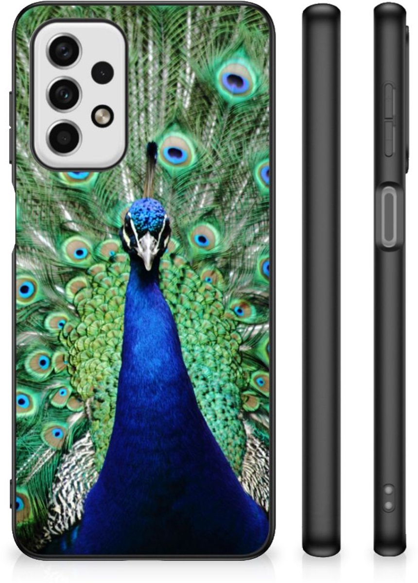 Samsung Galaxy A23 Dierenprint Telefoonhoesje Pauw