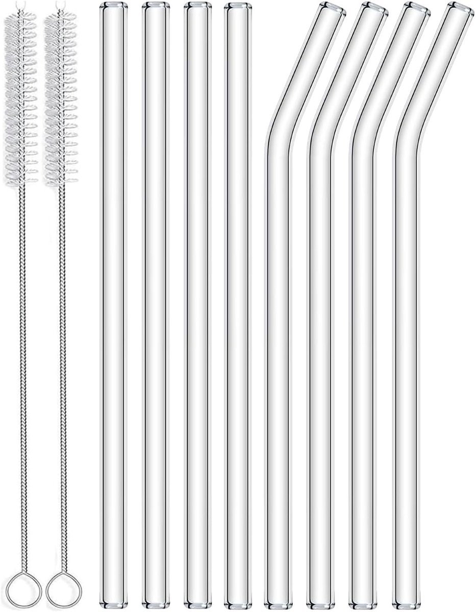 Glazen pijpen, 16 stuks, 10 cm lengte, oliepijp, oliepijp, krakpijp