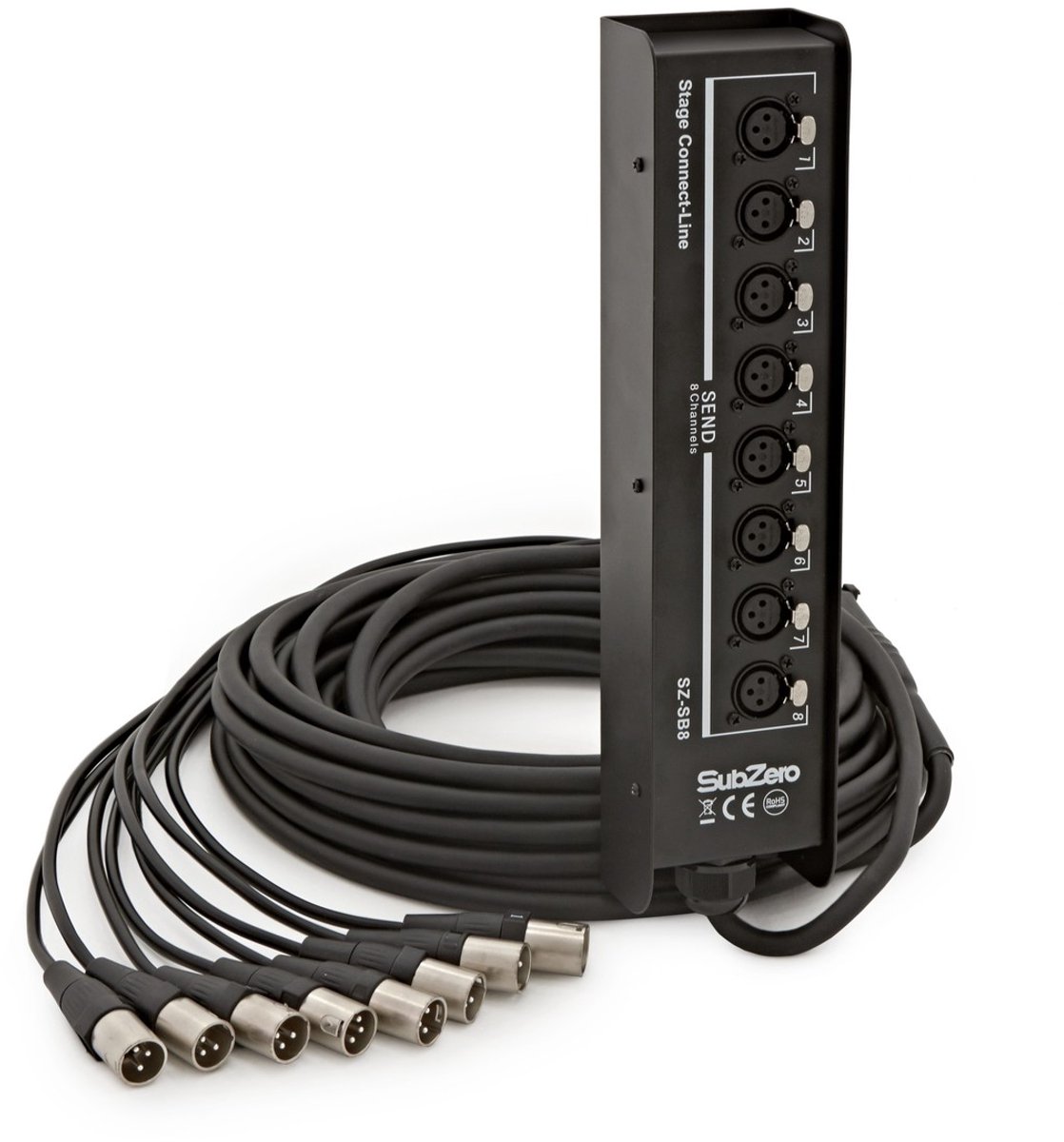 SubZero 8-kanaals fase vak 15 m