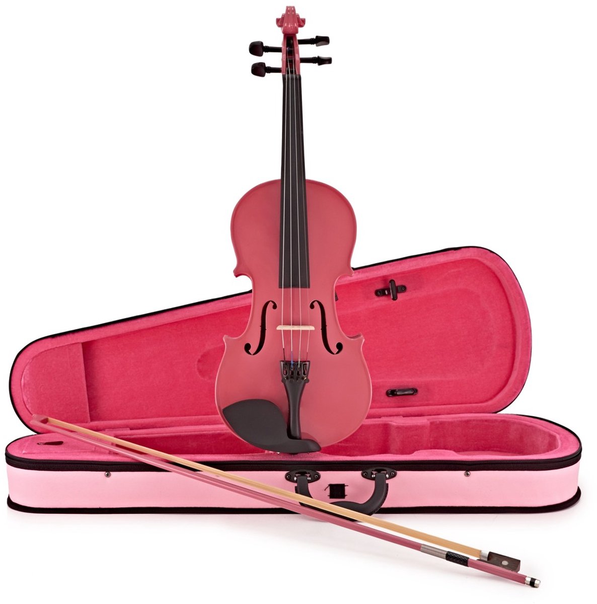 3/4 Studieviool van Gear4music, Roze