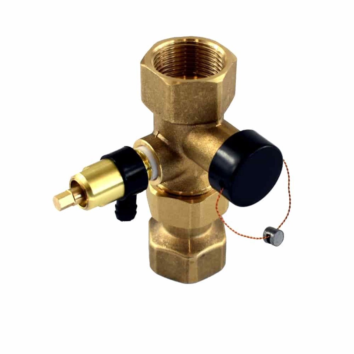 Kappenventil 3/4 inch, Messing, voor Verwarming en Expansievat