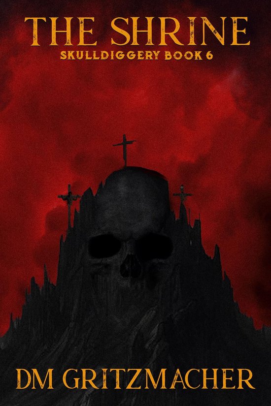 The Shrine Skulldiggery Book 6 - cover