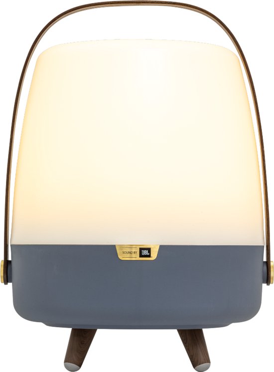 Kooduu Lite-up Play 2.0 Bluetooth speakerlamp Ocean Blue met dimbare LED, JBL geluid, draagbaar, oplaadbaar