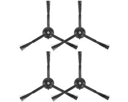 Zijborstels voor robotstofzuiger - set van 4 - hoogwaardige materialen