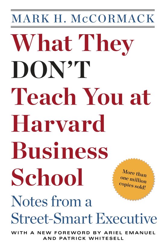 What They Don't Teach You at Harvard Business School - cover