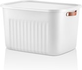 Caisse De Rangement Plastique Pliable 32L – Noir Anthracite – Pour Alimentaire, Bricolage, Rangement Maison – Poignées Latérales