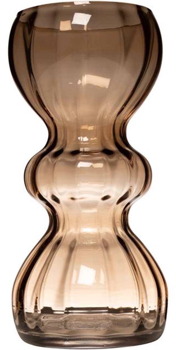 Yves Swirl Buikvaas taupe Ø12xh25cm