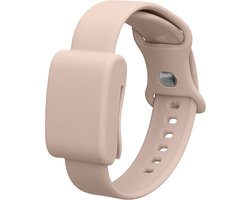 kwmobile horlogebandje geschikt voor Whoop 5.0 / Whoop 4.0 / 3.0 polsband - Smartwatch bandje van TPU - Activity tracker horloge band in pastelkleurige perzik