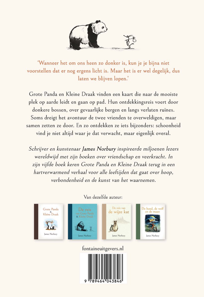 Panda 3 - Grote Panda & Kleine Draak - De mooiste plek op aarde - back cover
