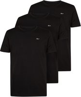 Petrol Industries Heren T-shirts 3-Pack - Ronde Hals - Korte Mouw - Katoen - Regular Fit - Multipack van 3 stuks - Zwart - Maat L