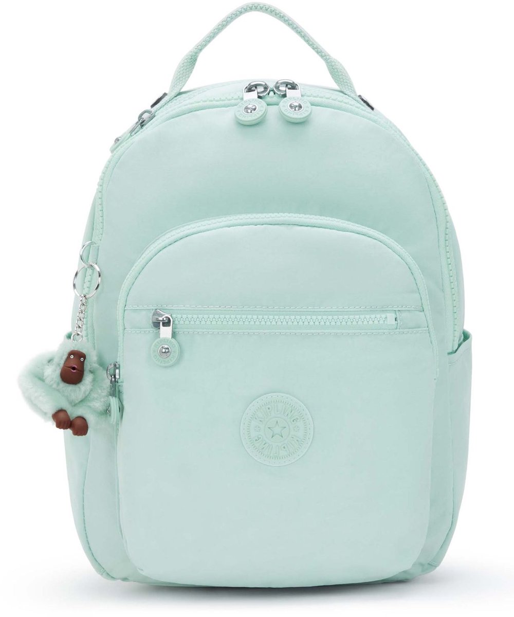 kipling Vrije tijd rugzak Basic Seoul Backpack Springtime Sage Mintgroen
