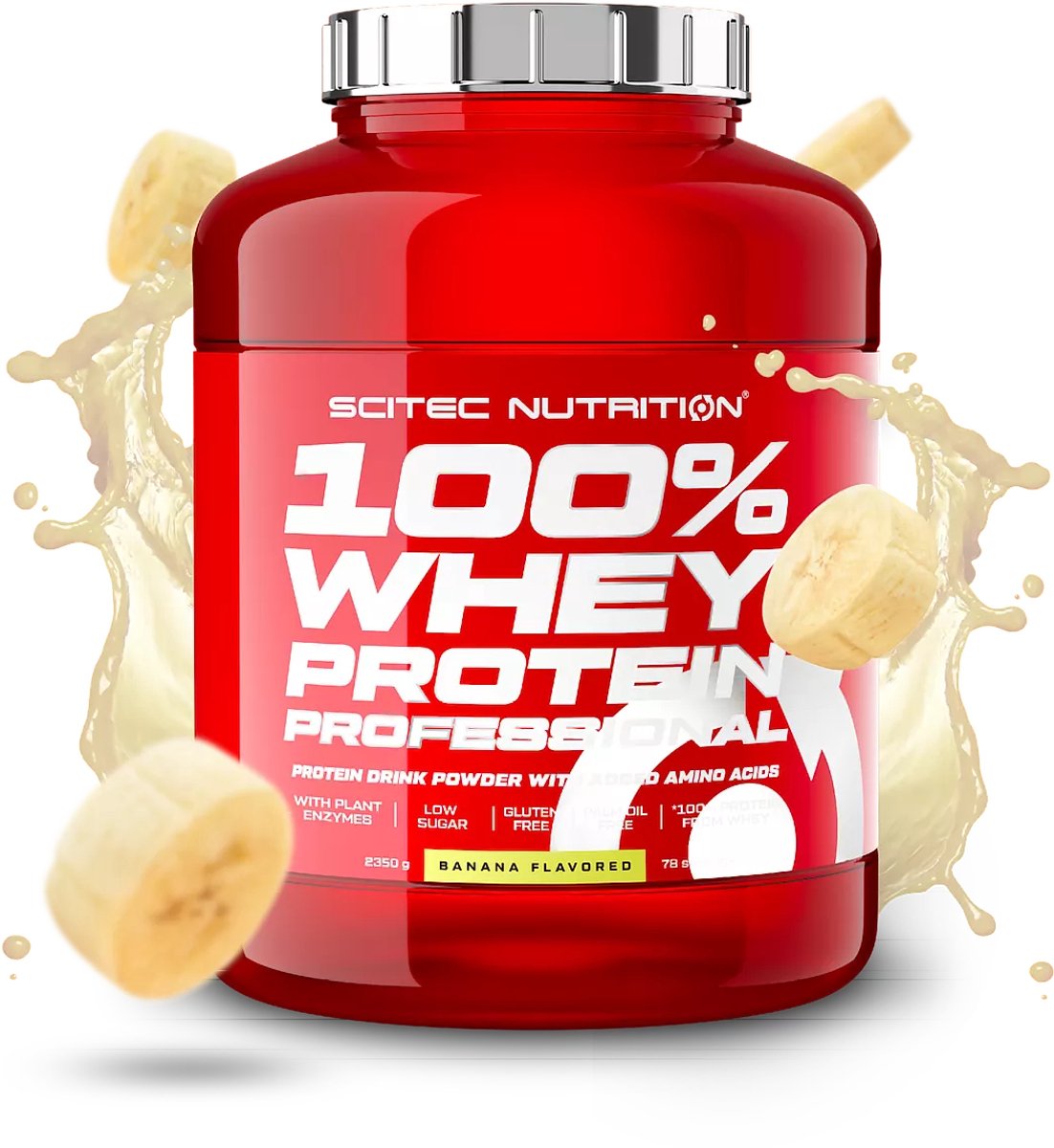 Scitec Nutrition - 100% Whey Protein Professional (Banana - 2350 gram)