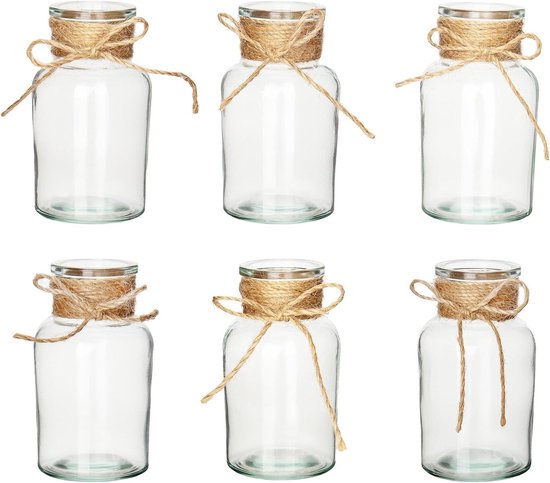 MaxMau Set van 24 glazen kurken, 10 ml, kurk, voor doe-het-zelf decoratie, mini-flesjes van kurk, boodschap, glazen fles, kurk, kleine glazen flessen, voor bruiloftsfeesten MaxMau Set van 24 glazen kurken, 10 ml, kurk, voor doe-het-zelf decoratie, mini-flesjes van kurk, boodschap, glazen fles, kurk, kleine glazen flessen, voor bruiloftsfeesten