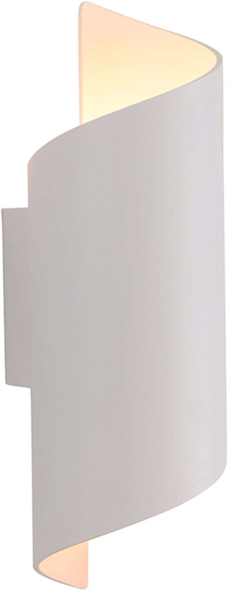 Olucia - SELDA - Wandlamp - Wit - Vorm: Rond