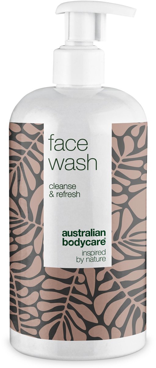Goedkoopste Australian Bodycare Face Wash 500ml - Eenvoudige gezichtsreinigingszeep, perfect tegen pukkels, jeugdpuistjes & mee–eters gebaseerd op Tea Tree Olie - Voor de verzorging van de acne-gevoelige huid