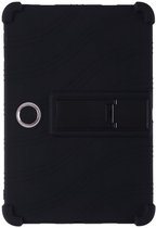 Coverup Tablethoes geschikt voor OPPO Pad SE Hoesje - Siliconen Back Cover met Kickstand - Zwart