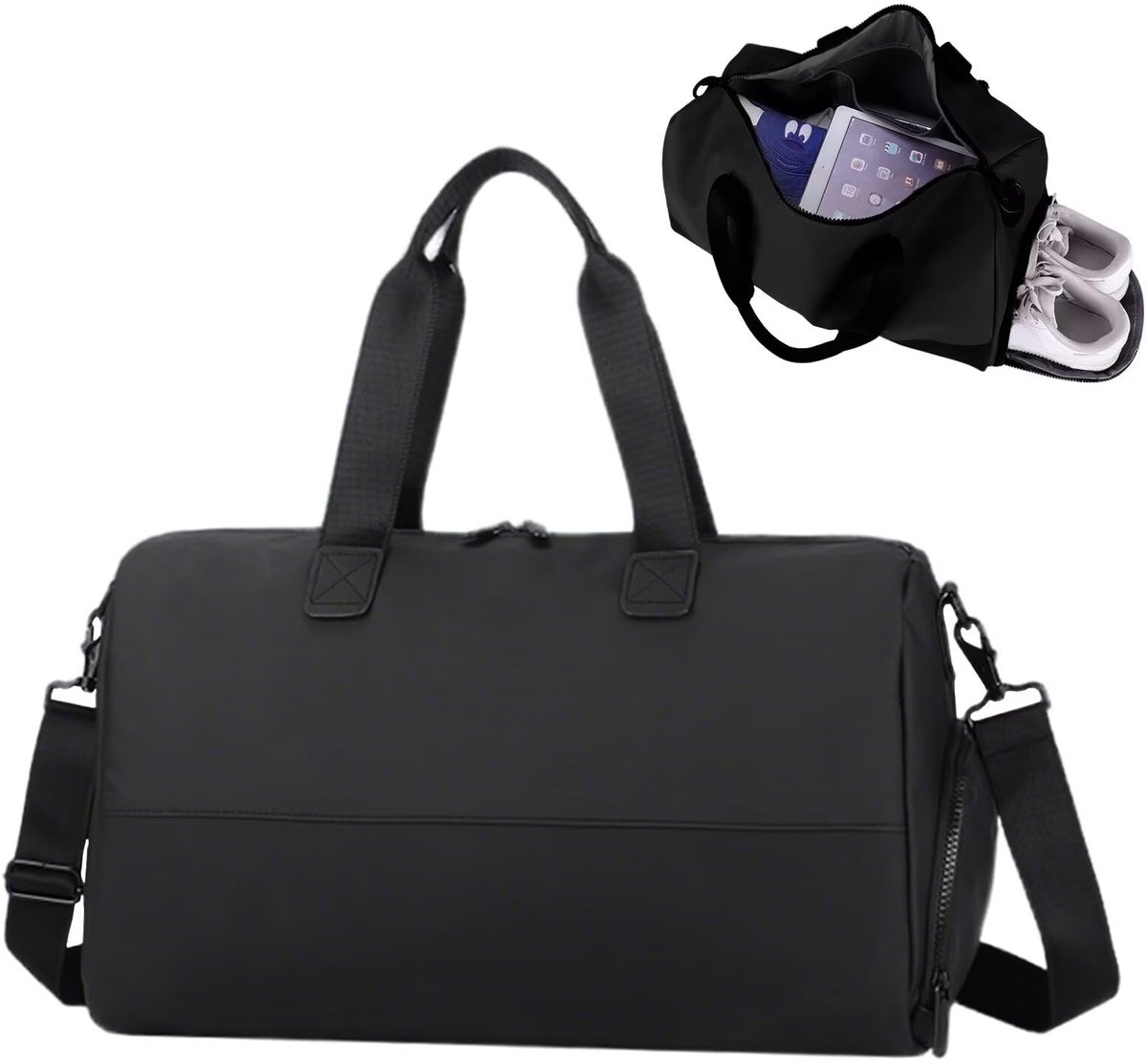 Ibenzoa® Multifunctionele Waterdichte Sport- en Reistas met Schoenenvak voor Alle Activiteiten