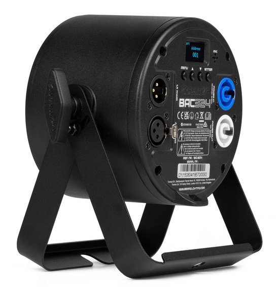 BeamZ Professional BAC324 LED PAR - Pro Par avec LED RGBWA-UV - 6 x 10 W