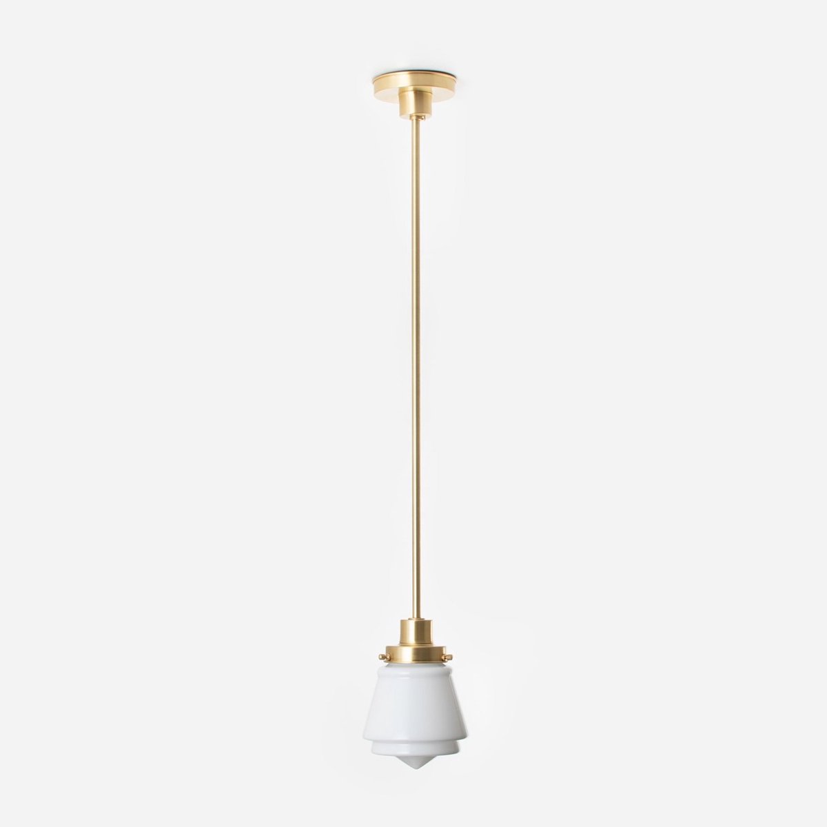Hanglamp Komeet 20's Messing - Art Deco Trade