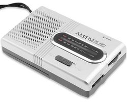 Knaak Draagbare Noodradio - Op Batterijen - Rampenradio - FM/AM Radio voor Calamiteiten - Noodradio