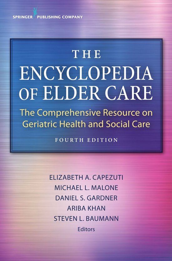 The Encyclopedia of Elder Care - cover